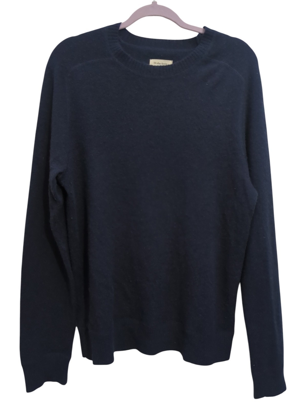 Smartwool Men's Ripple Ridge Crew Sweater Grey 100% Merino Wool Size M Gorpcore